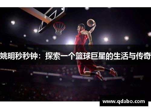 姚明秒秒钟：探索一个篮球巨星的生活与传奇