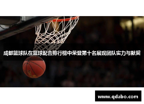 成都篮球队在篮球配合排行榜中荣登第十名展现团队实力与默契